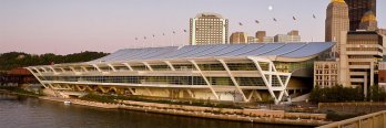 A photo of the DL Convention Center in Pittsburgh